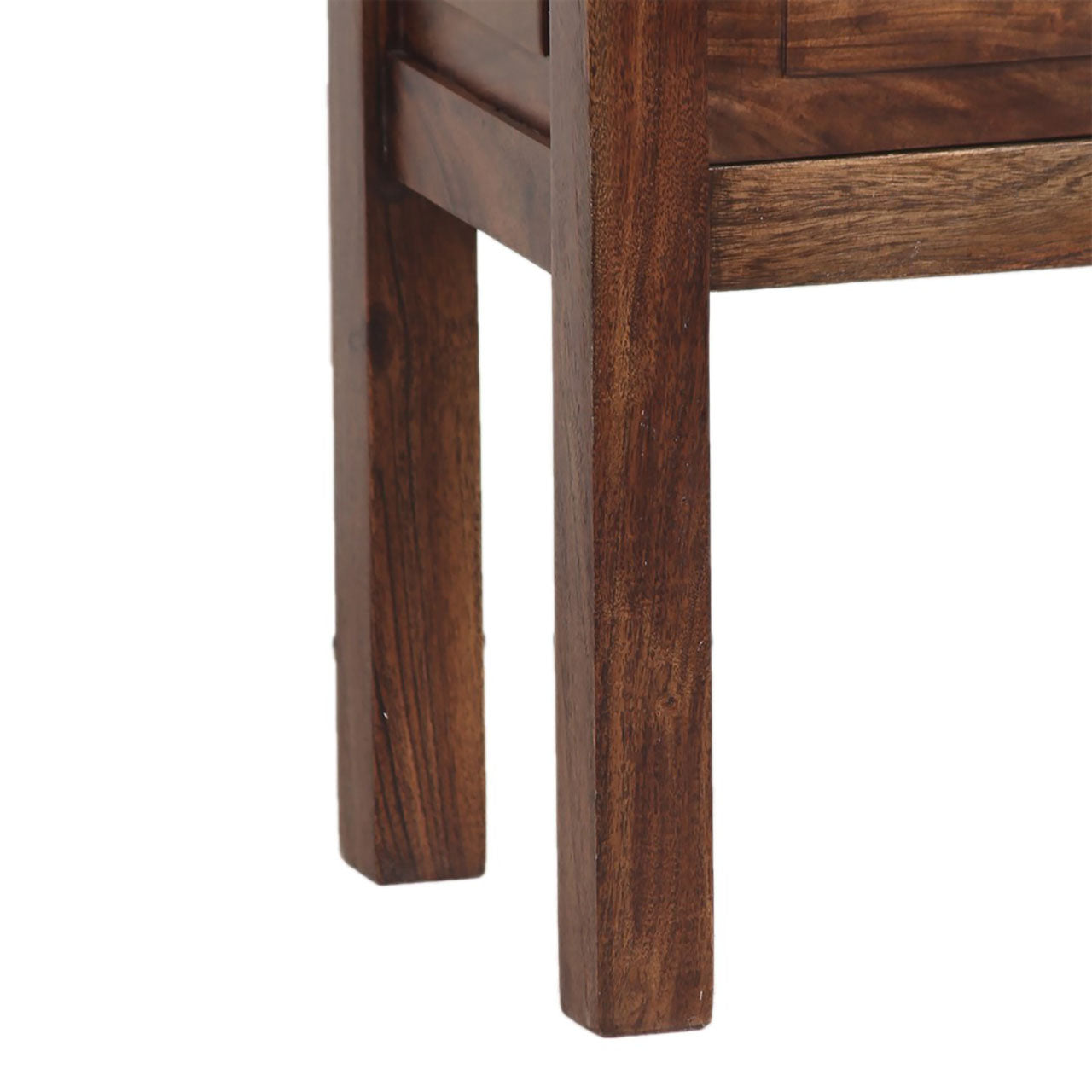 Bilbao Acacia Wood 2 Drawer Console Table – Washed Walnut