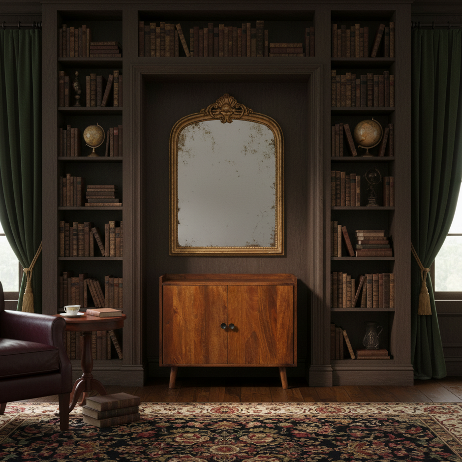 Bellville Mango Wood 2 Door Cabinet
