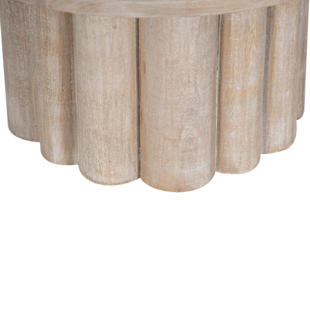 Benjamin Mango Wood Round Coffee Table