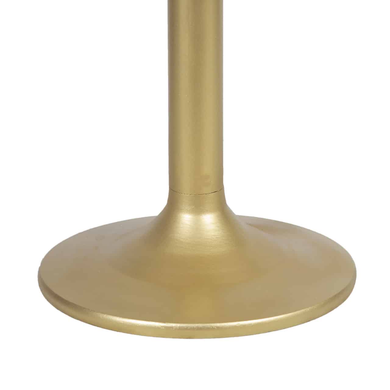 Bistro Marble Top Small Round Dining Table