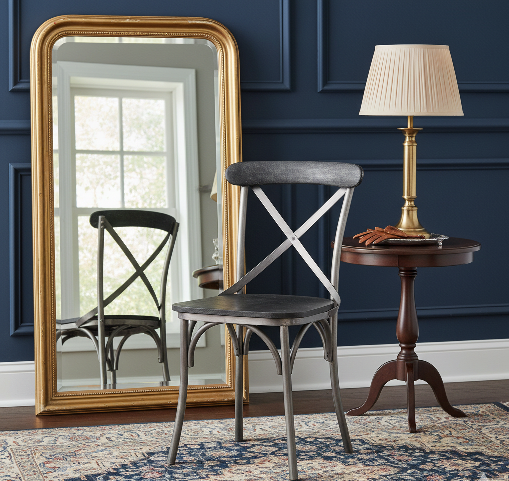 Bistro Acacia Wood Dining Room Chair