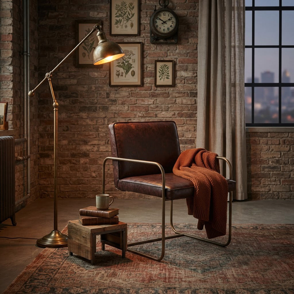 Bryson Iron Armchair