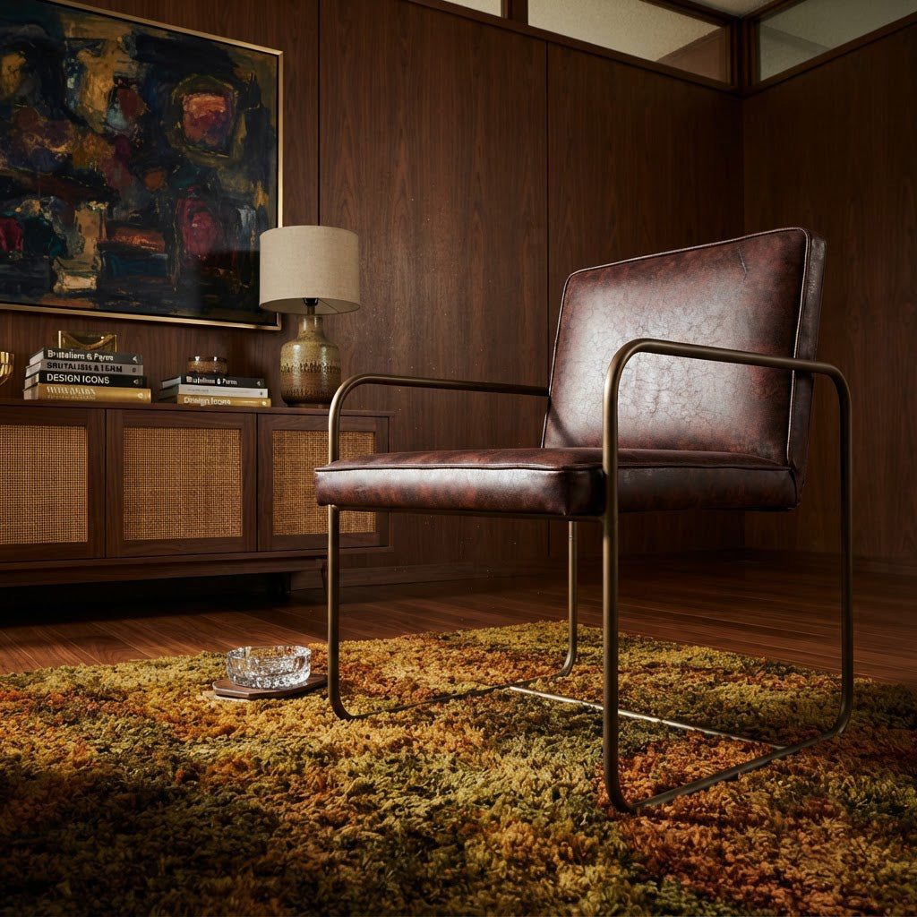 Bryson Iron Armchair