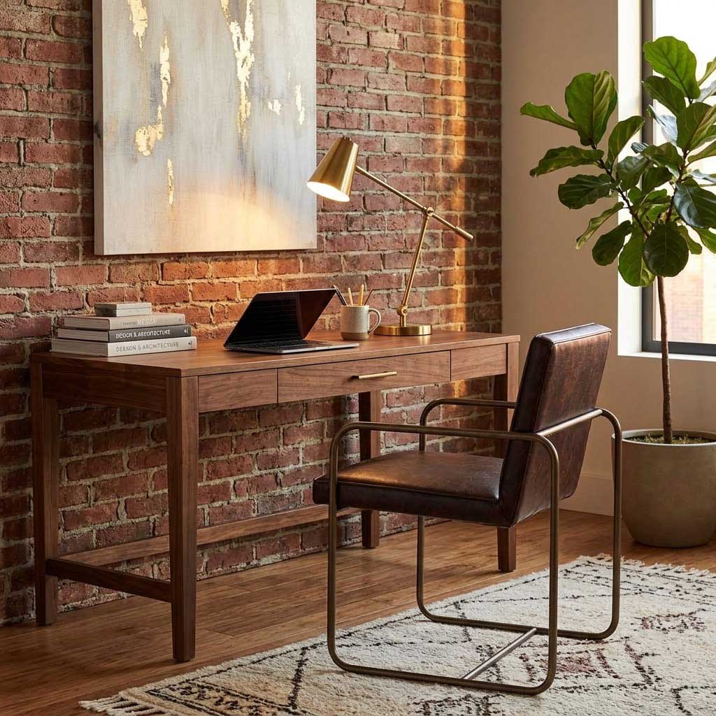 Bryson Iron Armchair