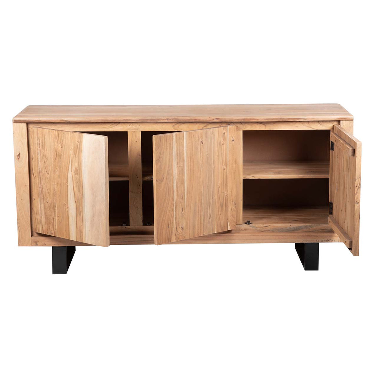 Cyprus Acacia Live Edge 3 Door Buffet