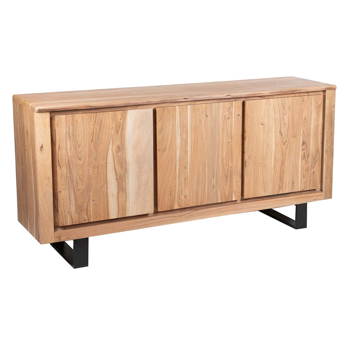 Cyprus Acacia Live Edge 3 Door Buffet