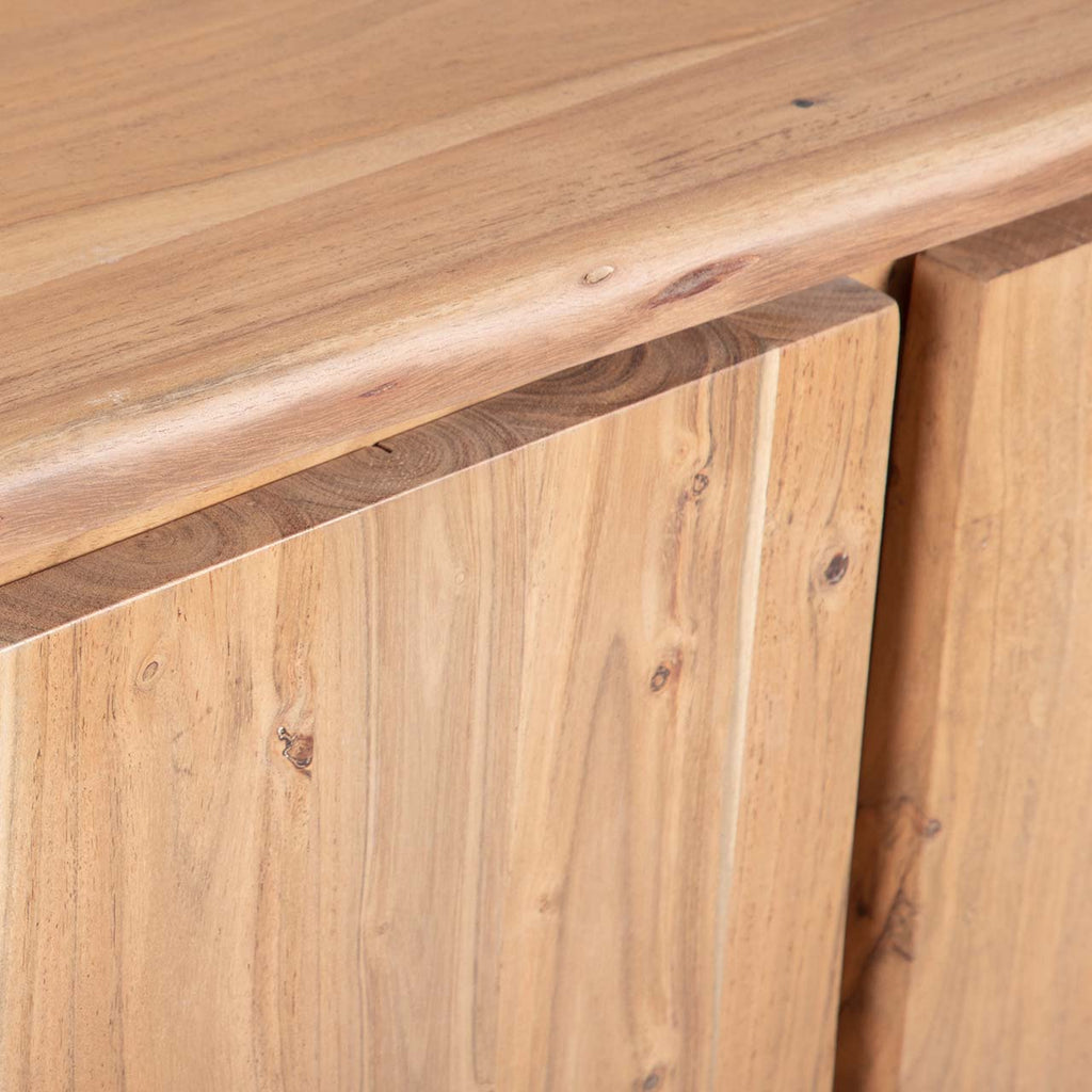 Cyprus Acacia Live Edge 3 Door Buffet