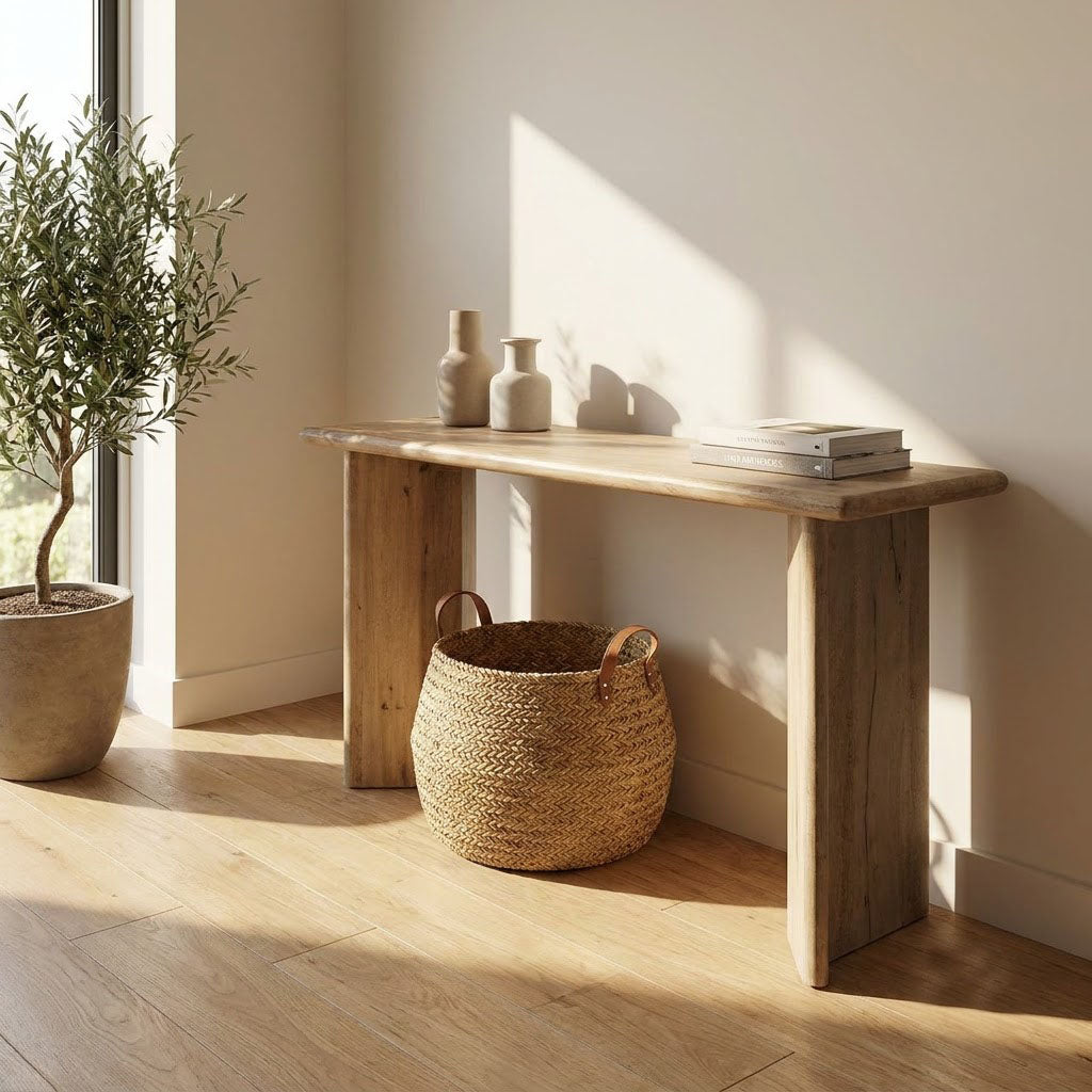 Cambria Mango Wood Console Table