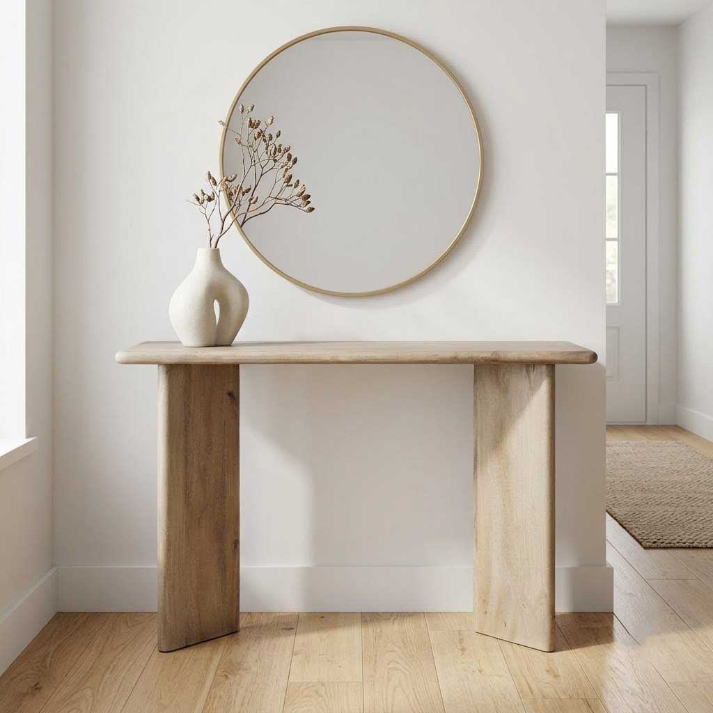 Cambria Mango Wood Console Table
