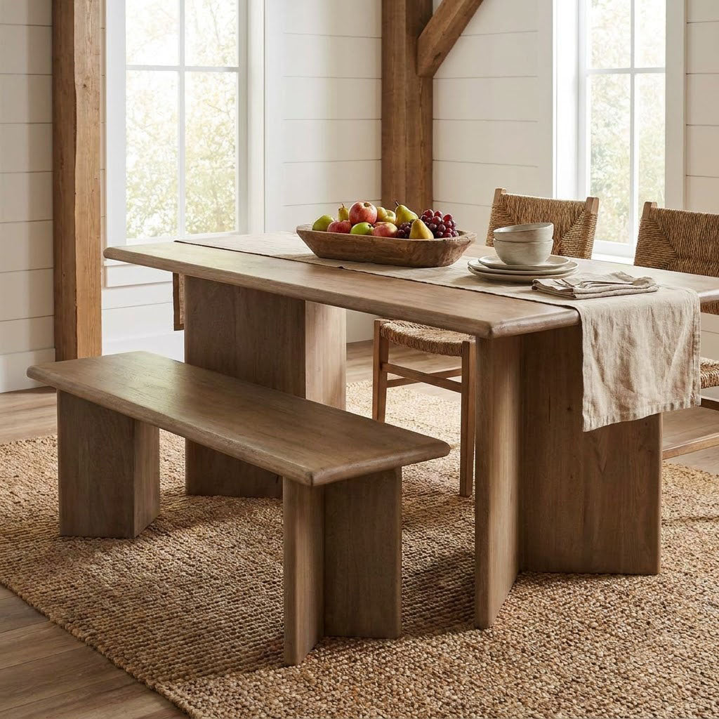 Cambria Mango Wood Dining Table