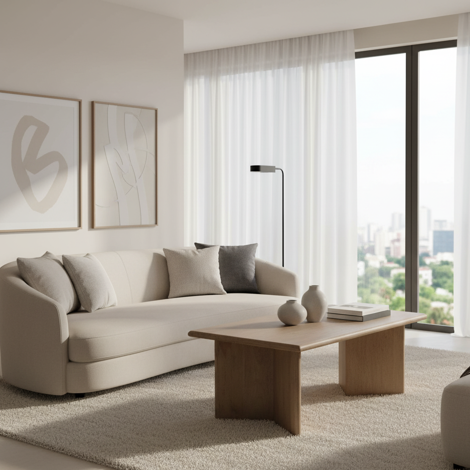 Cambria Mango Wood Coffee Table