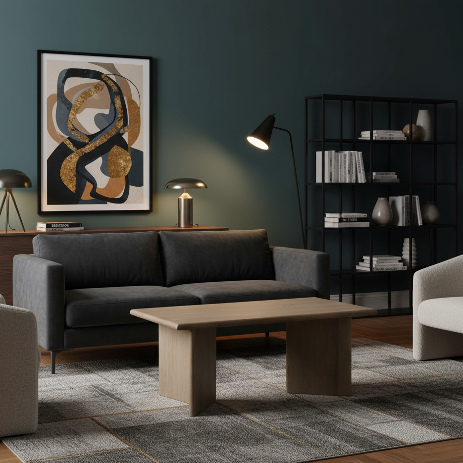 Cambria Mango Wood Coffee Table