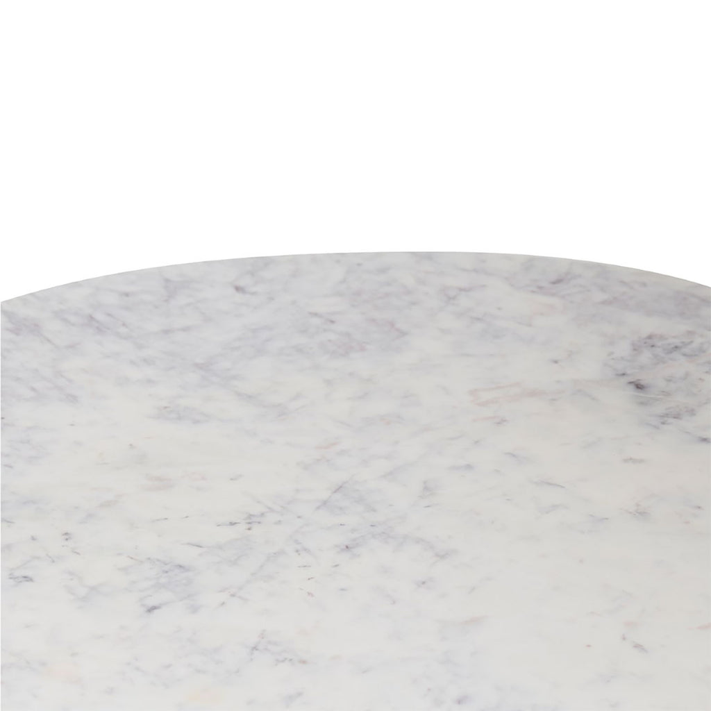 Capri Banswara Marble Coffee Table Gold Iron