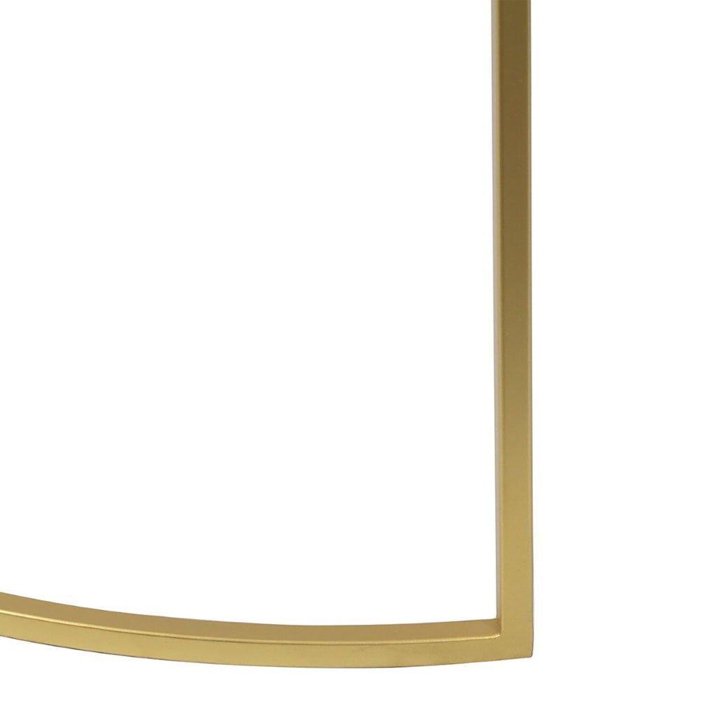 Capri Banswara Marble Coffee Table Gold Iron