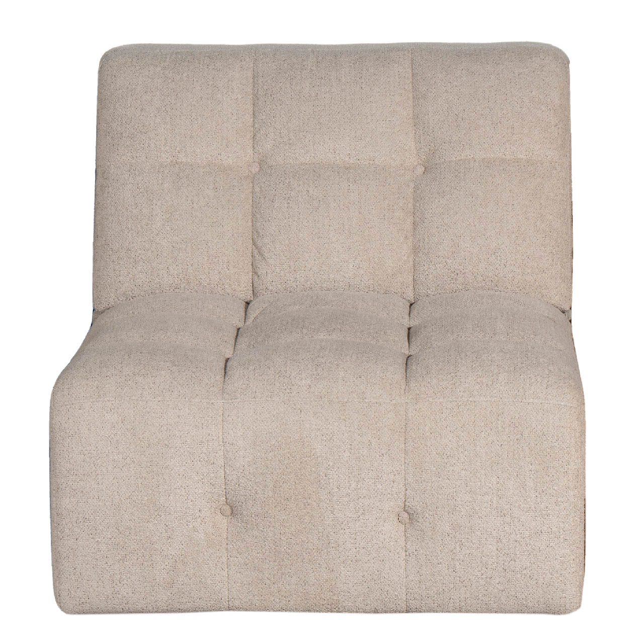 Cauchy Fabric 3 Seat Modular Sofa - Beige