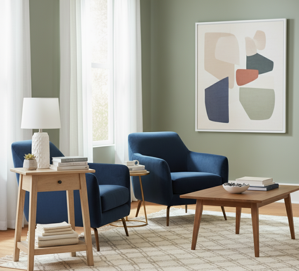 Cayman Acacia Wood End Table