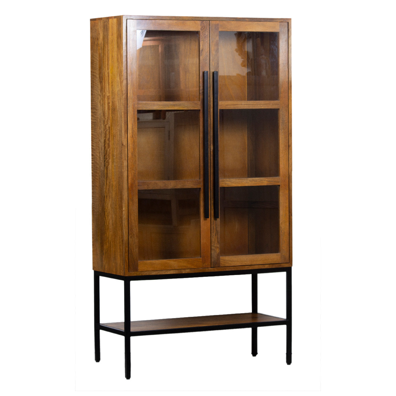 Chicago Cabinet with 2 Glass Doors