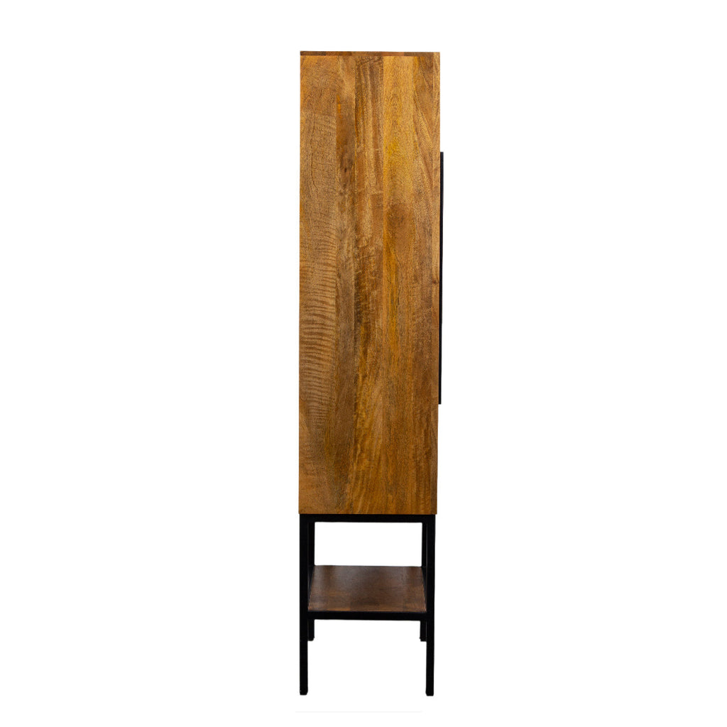 Chicago Cabinet with 2 Glass Doors