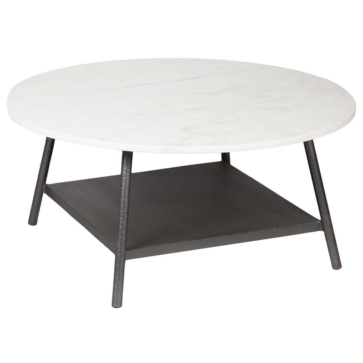 Clarks Marble Top Coffee Table - Black