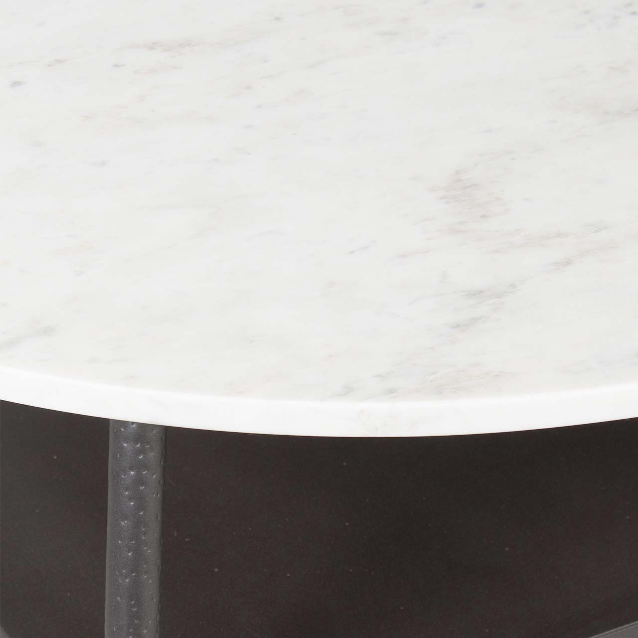 Clarks Marble Top Coffee Table - Black