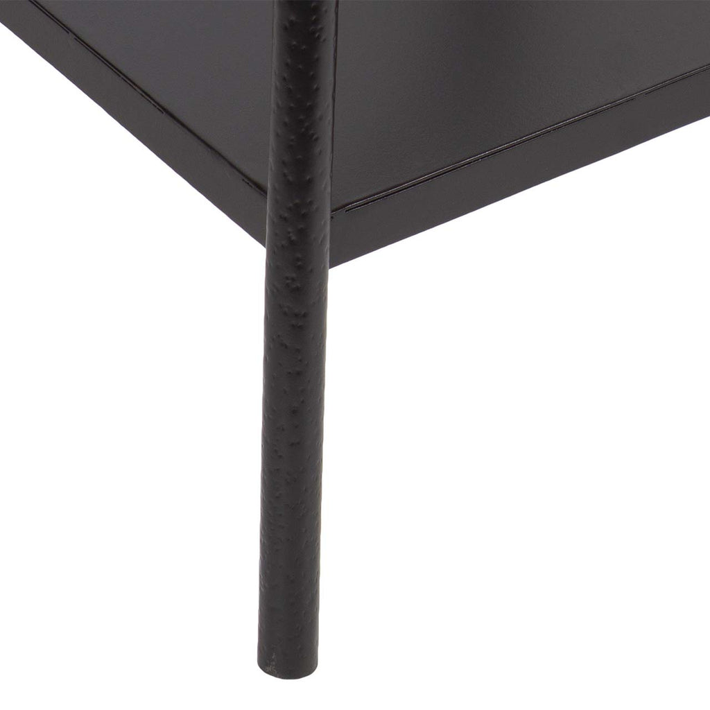 Clarks Marble Top Side Table - Black