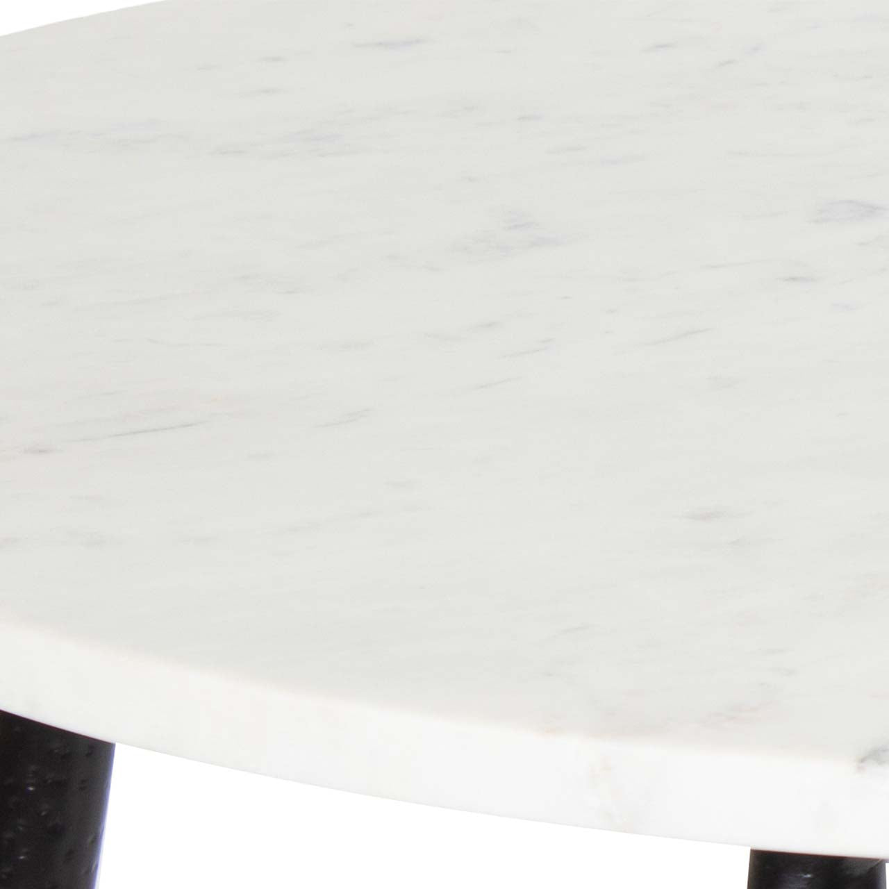 Clarks Marble Top Side Table - Black