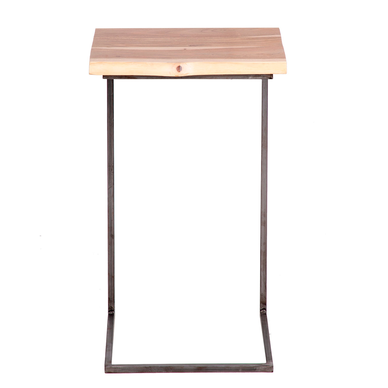 Dava Acacia Wood Iron Laptop Table