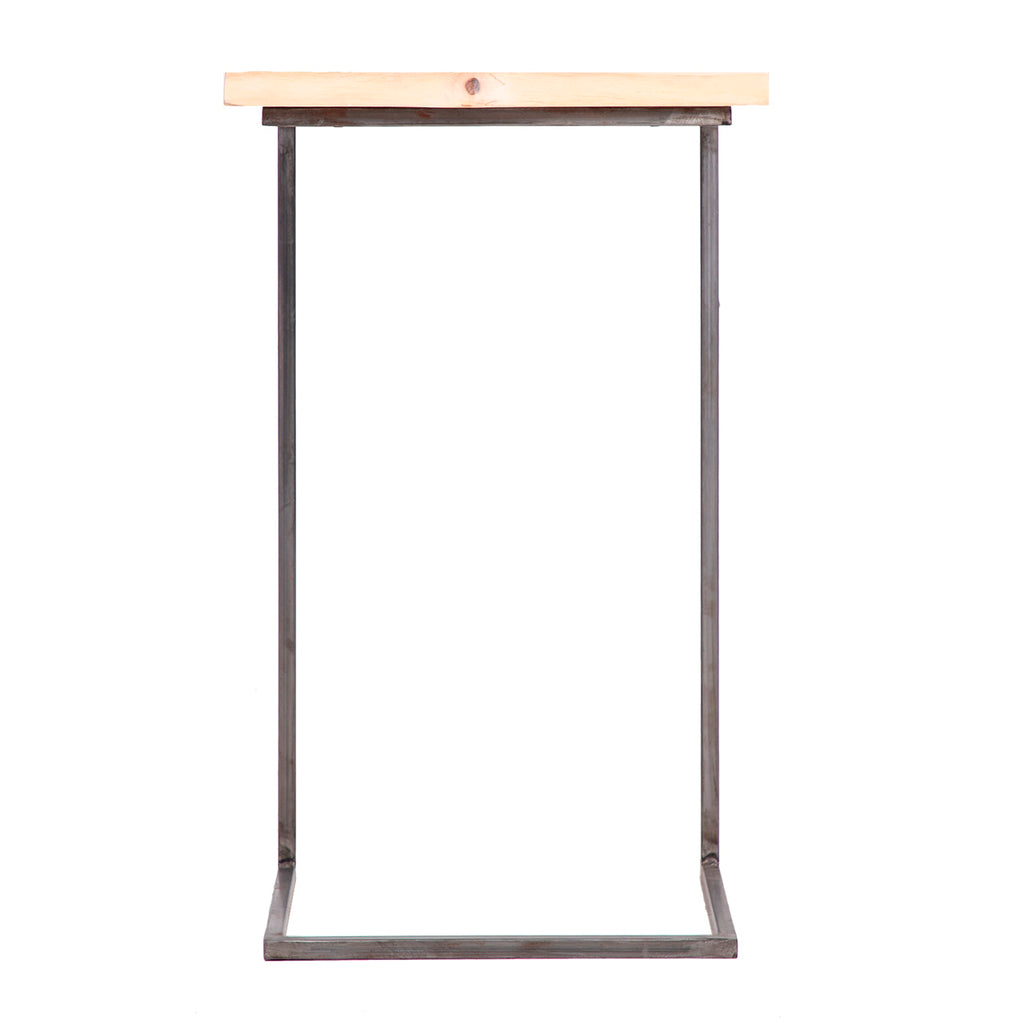 Dava Acacia Wood Iron Laptop Table