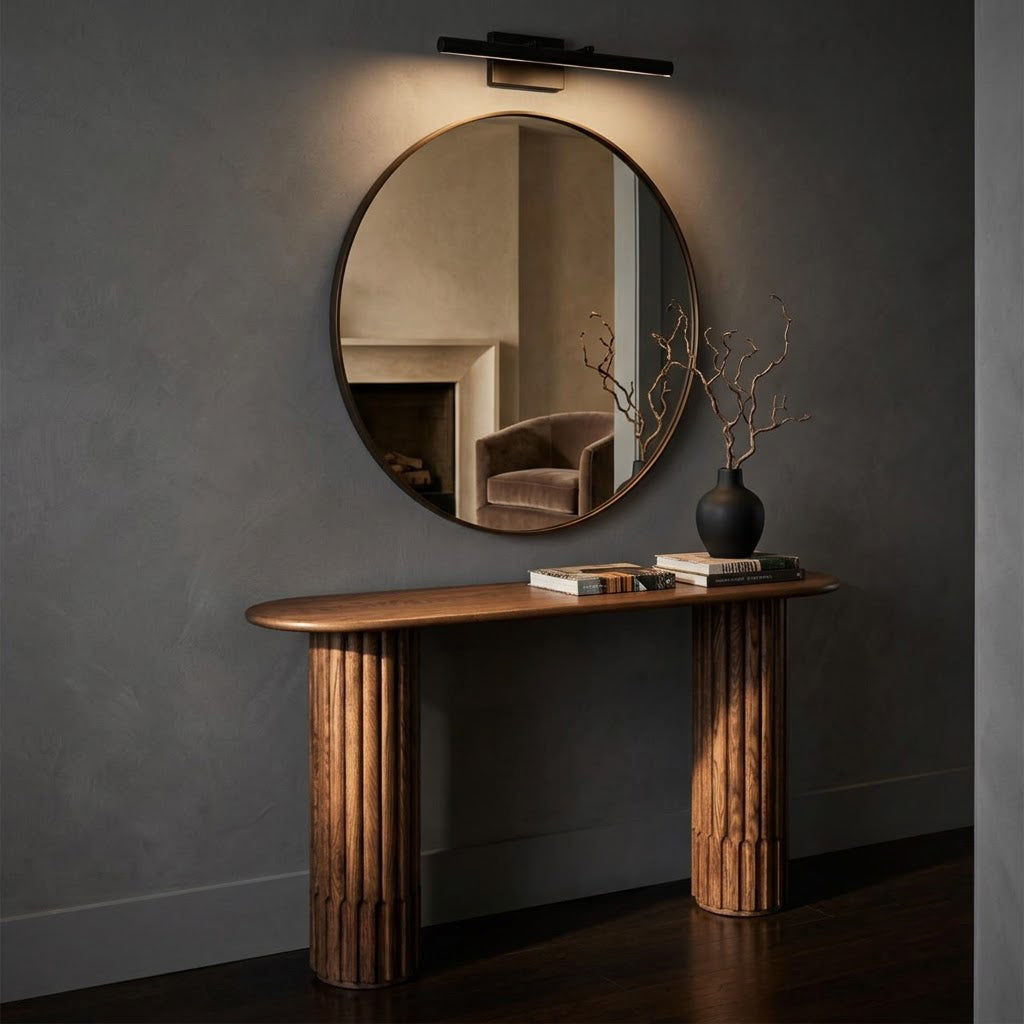 Dalta Capsule Oak Console Table