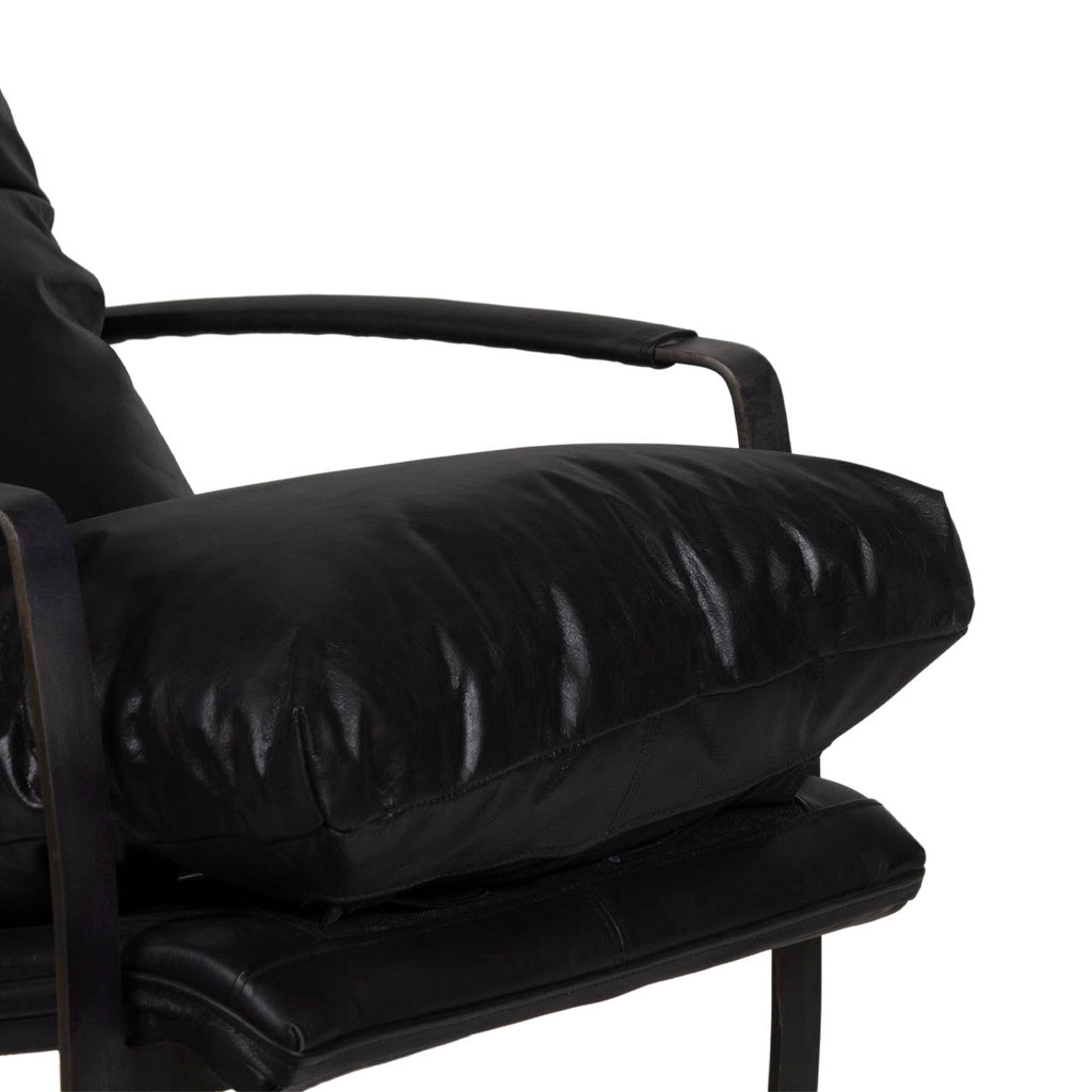Damo Leather Accent Chair