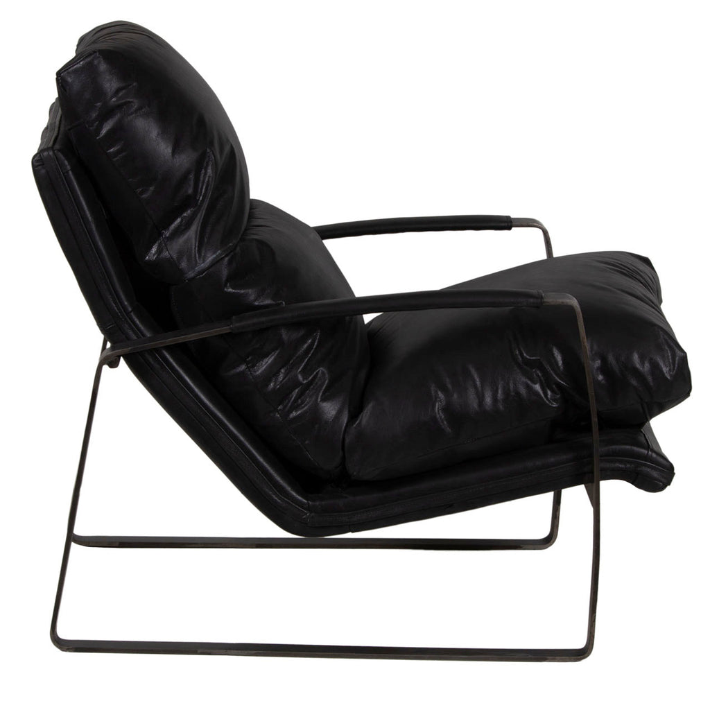 Damo Leather Accent Chair