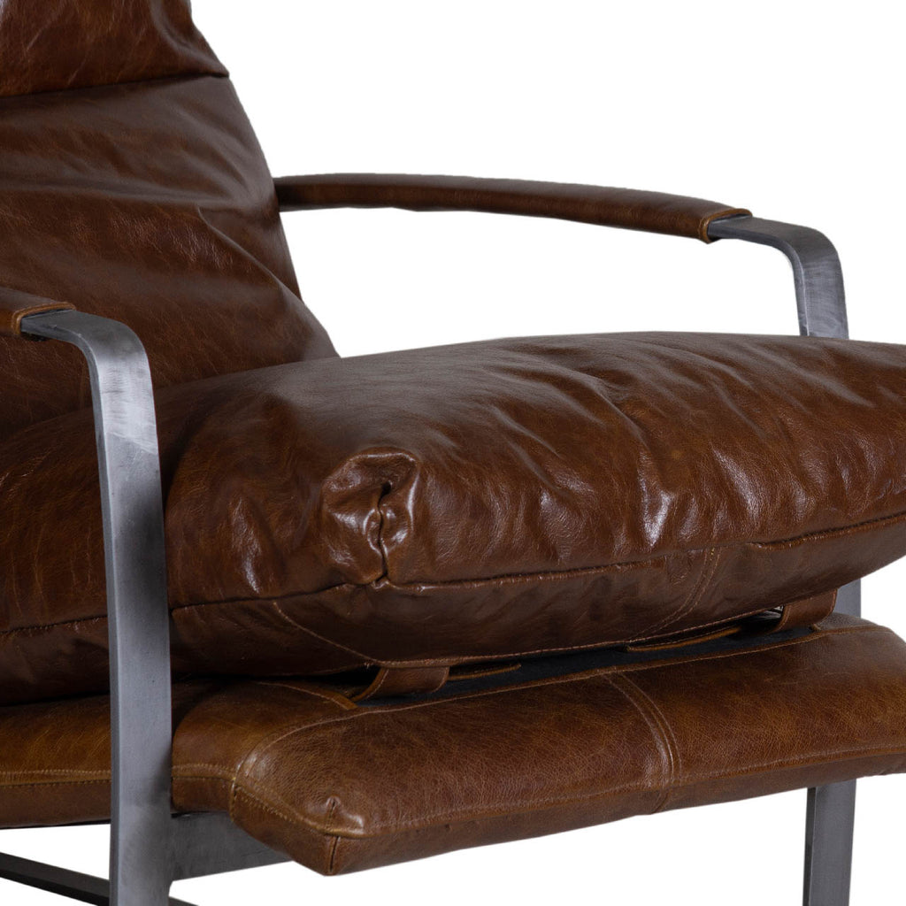 Damo Leather Accent Chair