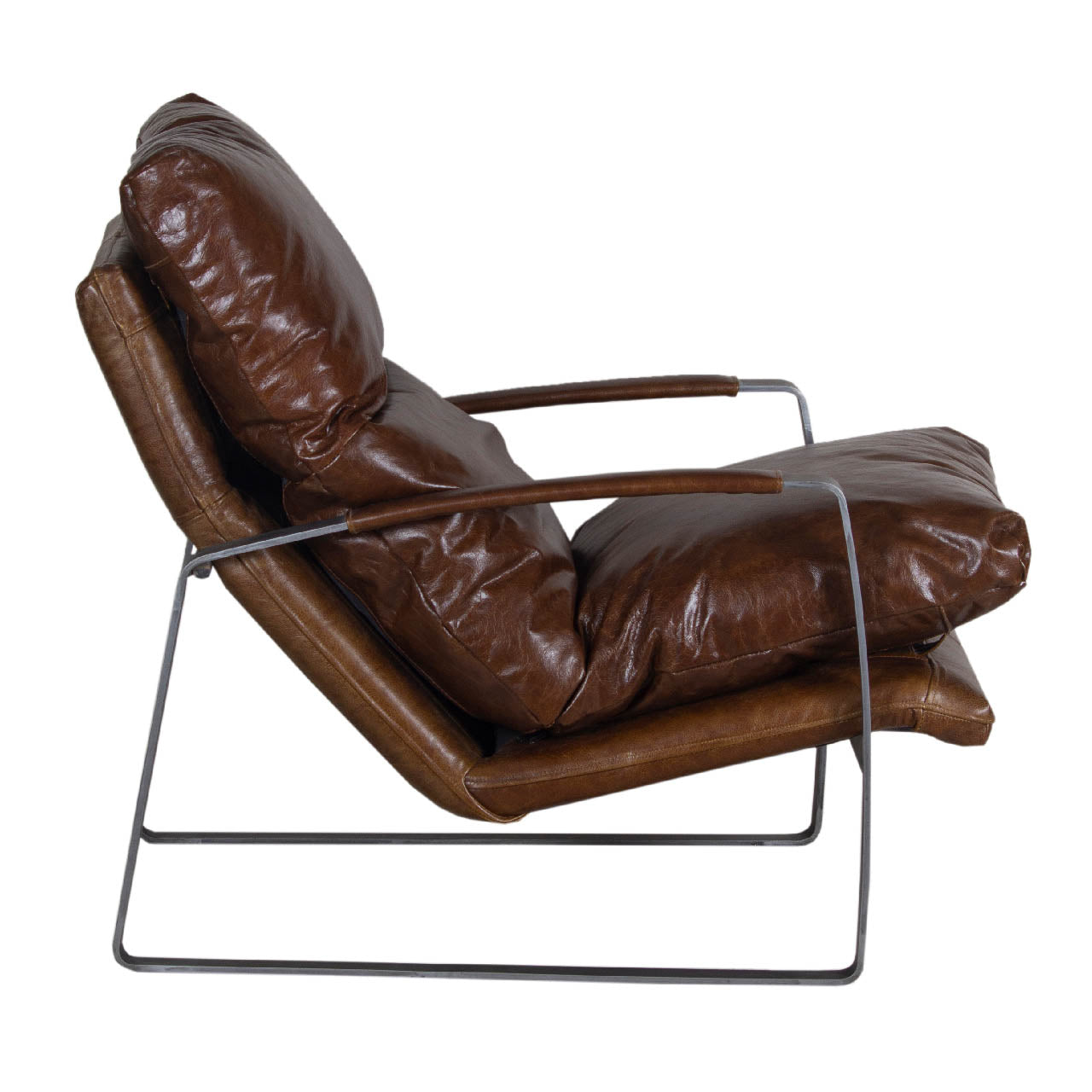 Damo Leather Accent Chair