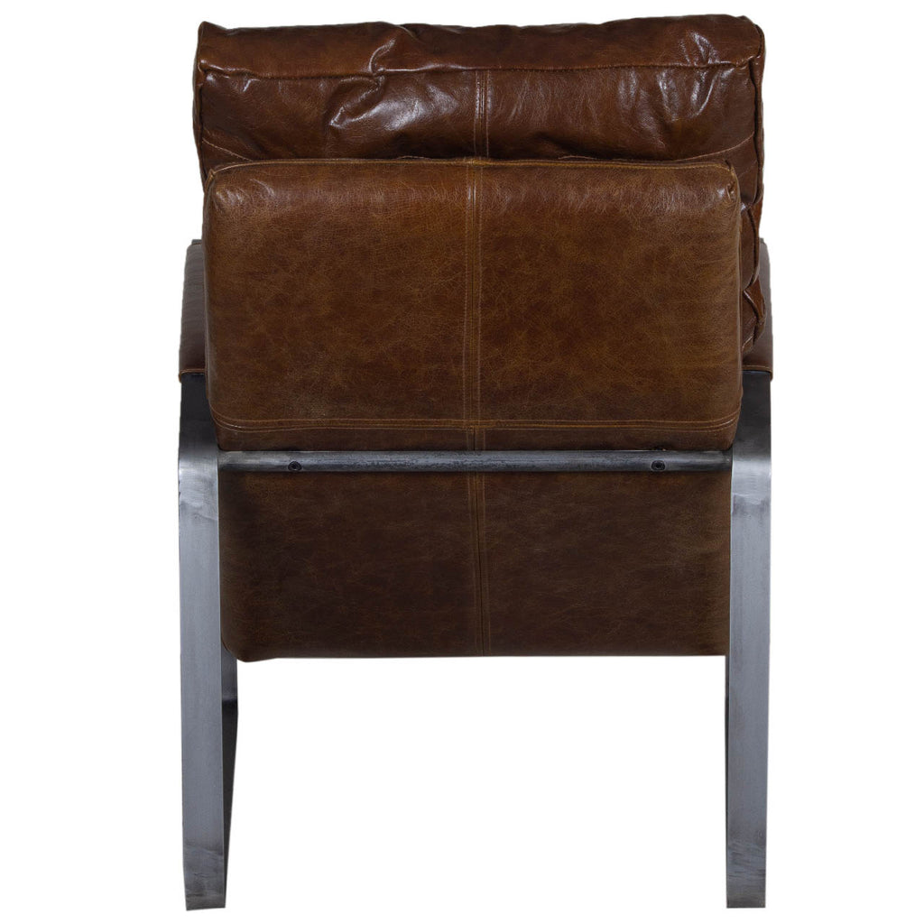 Damo Leather Accent Chair