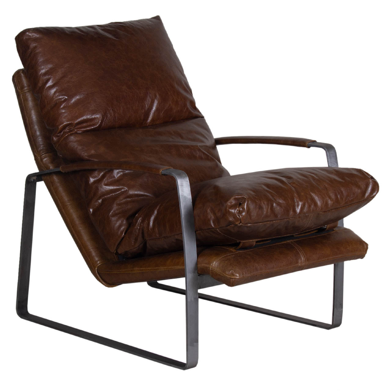 Damo Leather Accent Chair