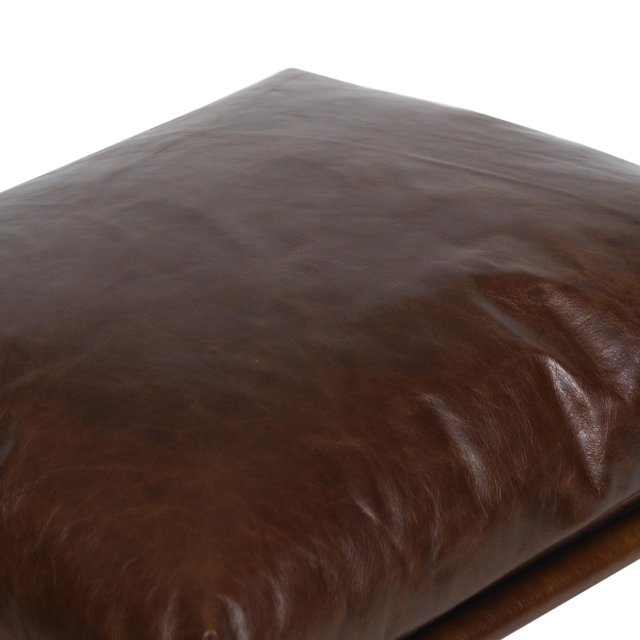 Damo Leather Ottoman