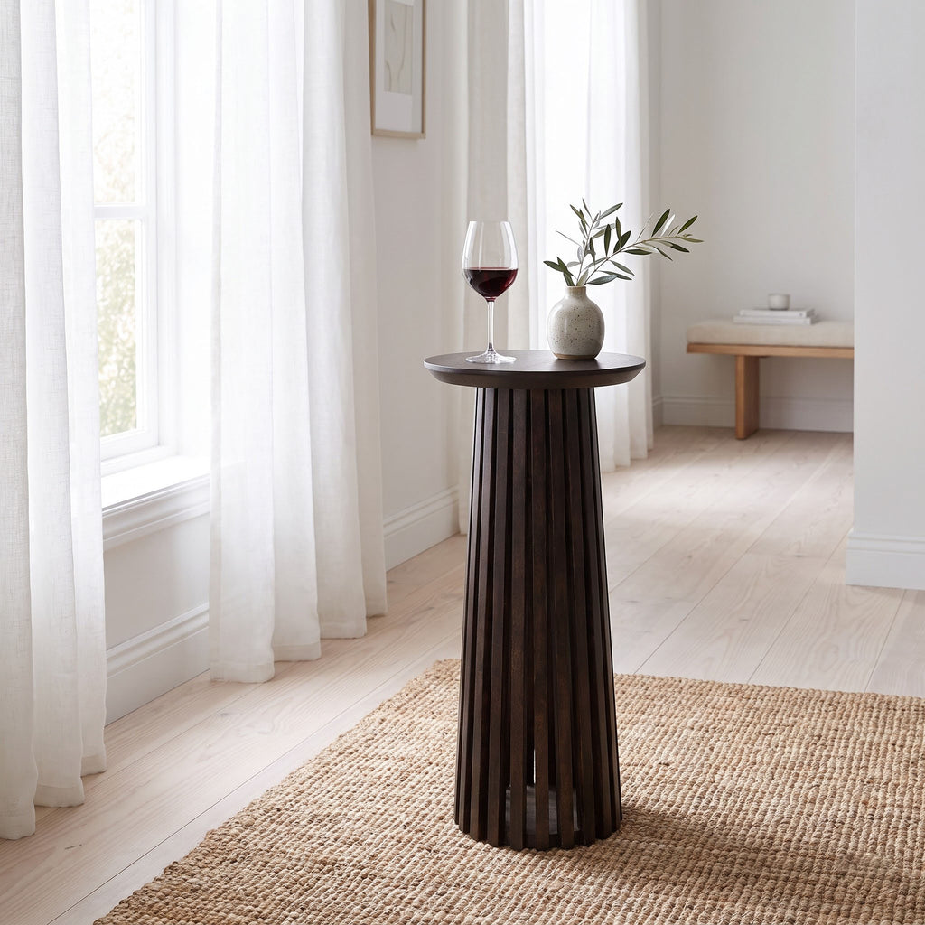 Danish Mango Wood Round Martini Table