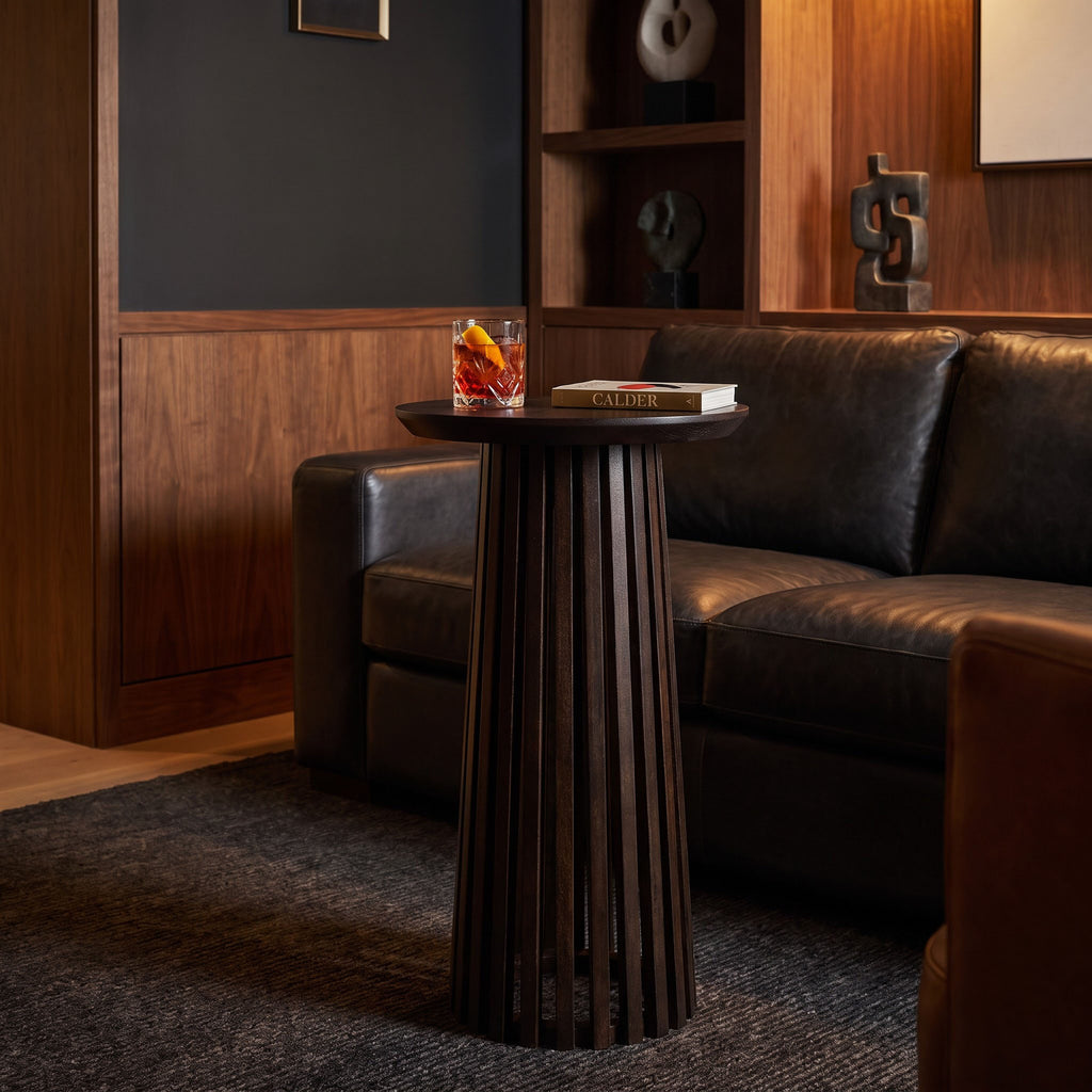 Danish Mango Wood Round Martini Table