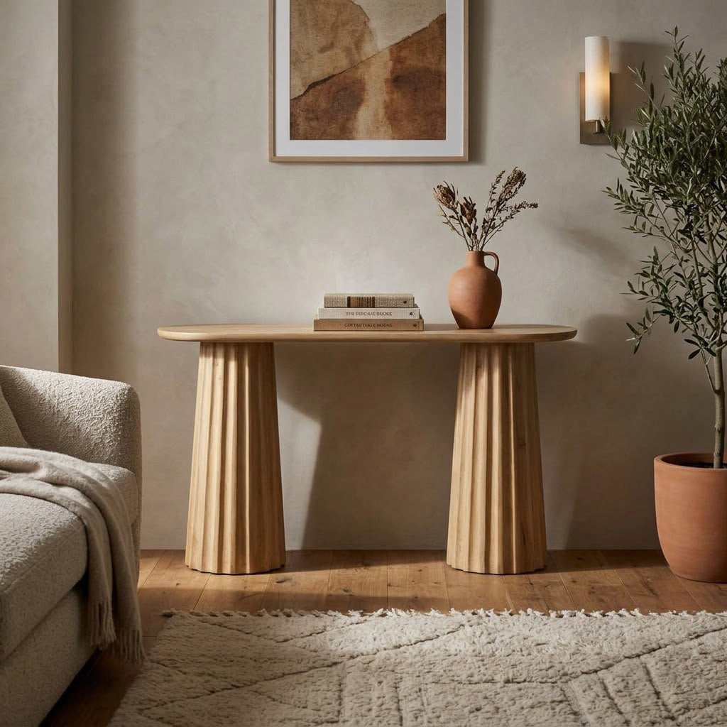 Desmond Mango Wood Console Table