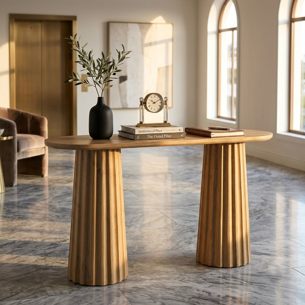 Desmond Mango Wood Console Table