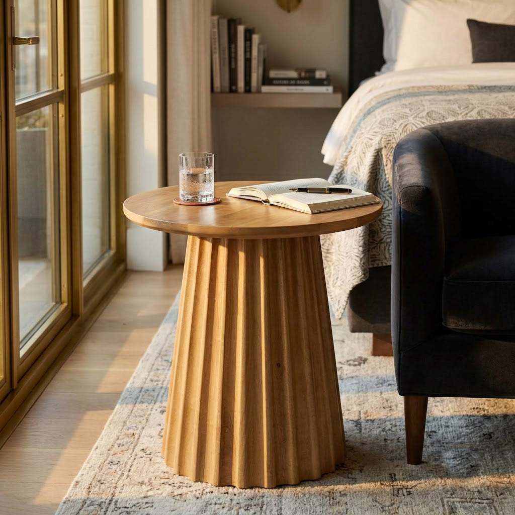Desmond Mango Wood End Table