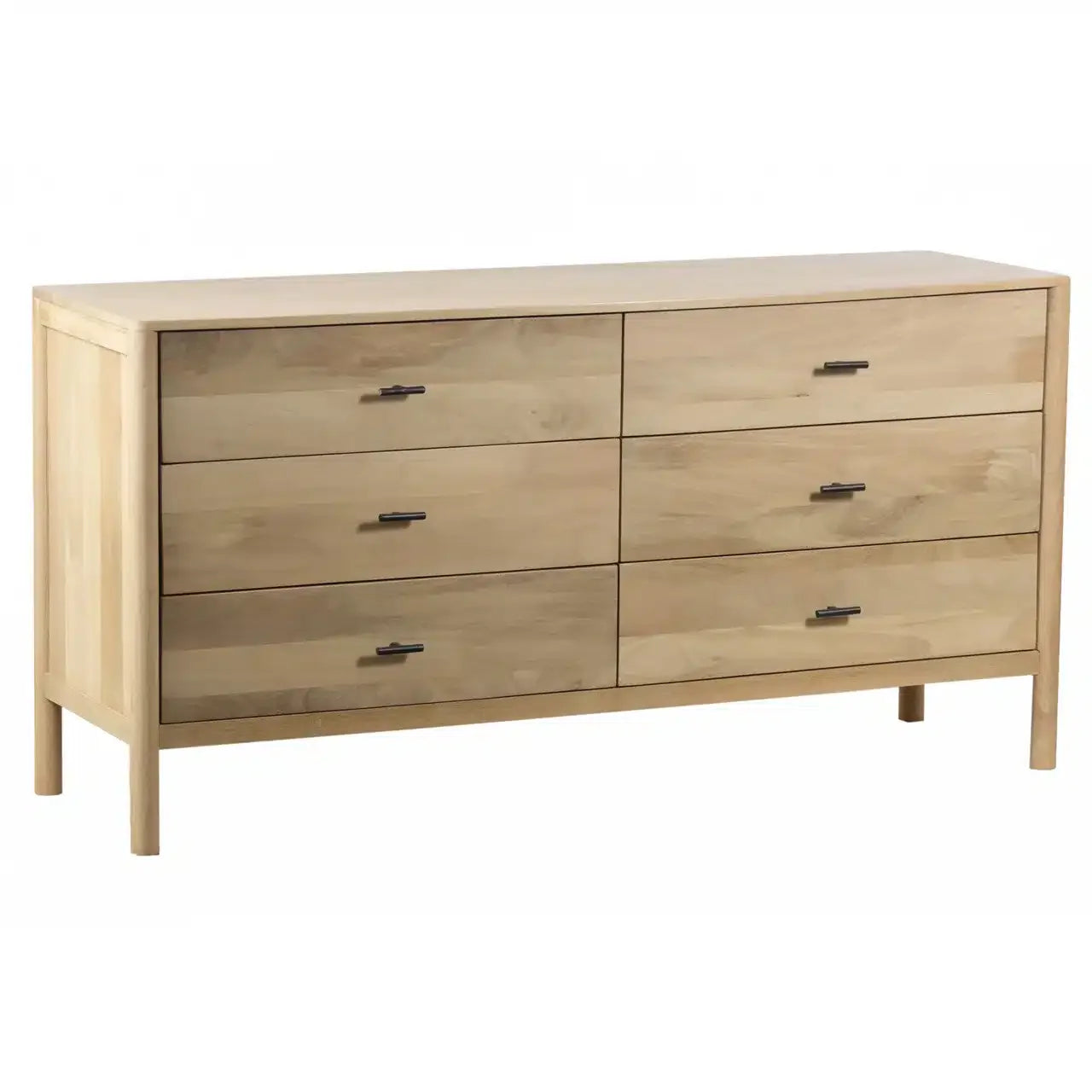 Dowen Mango Wood 6 Drawer Dresser