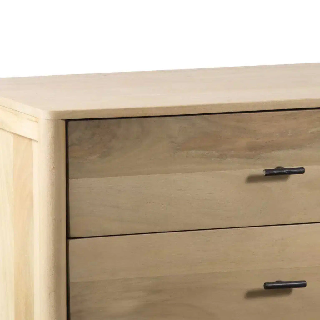 Dowen Mango Wood 6 Drawer Dresser