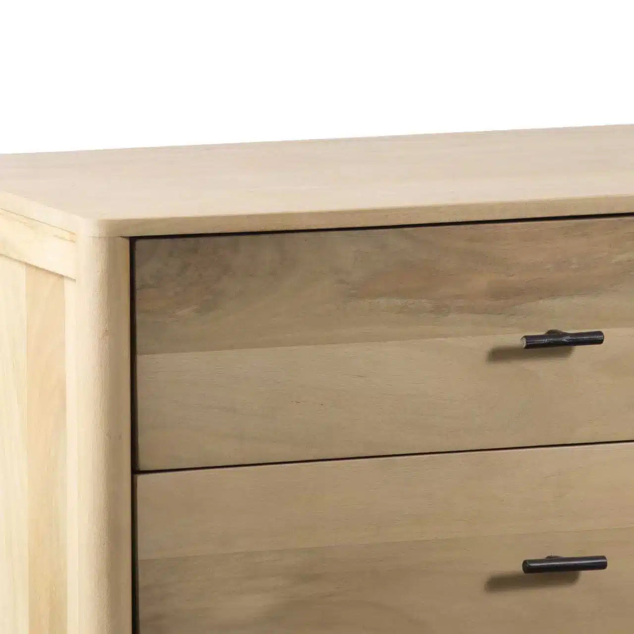 Dowen Mango Wood 6 Drawer Dresser