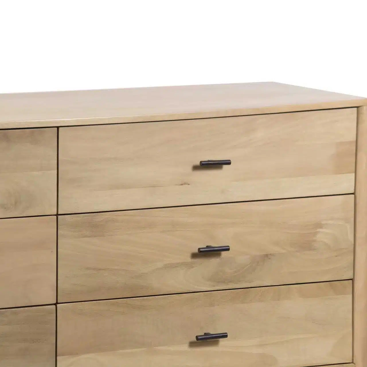 Dowen Mango Wood 6 Drawer Dresser