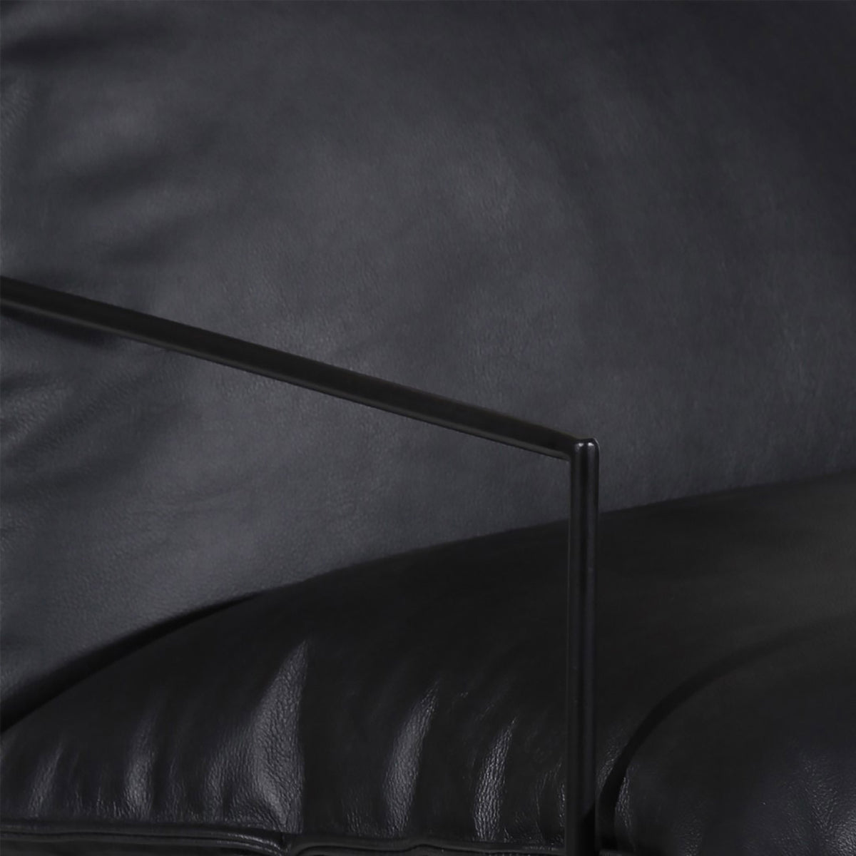 Ducal Black Iron Accent Chair