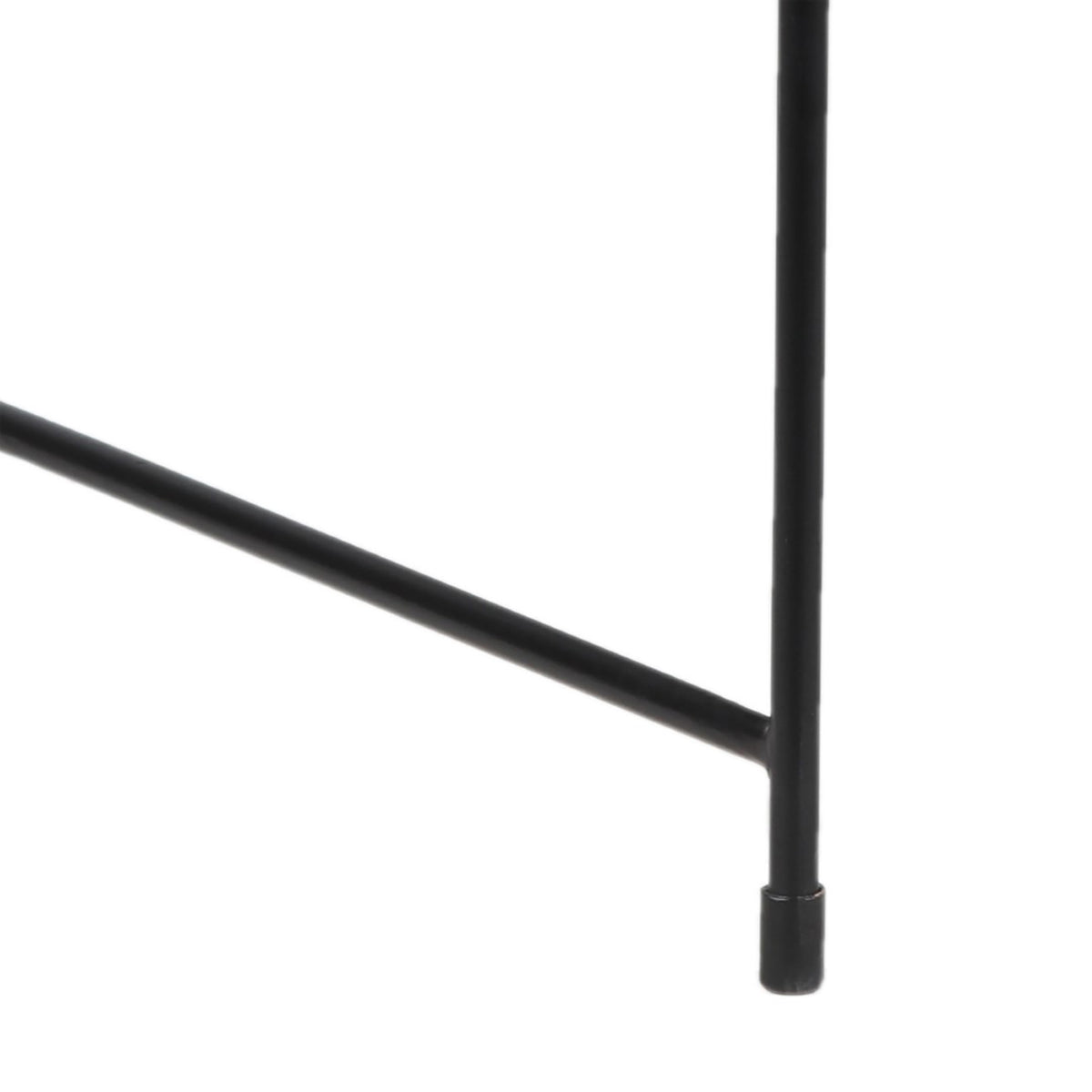 Ducal Black Iron Accent Chair