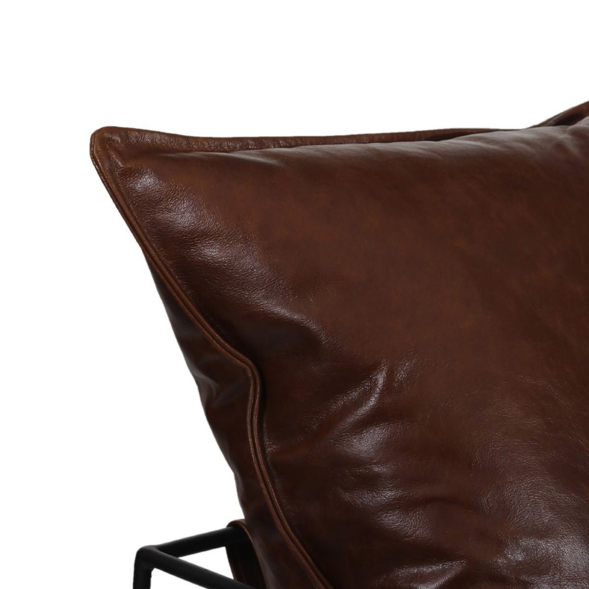 Ducal Black Iron Accent Chair