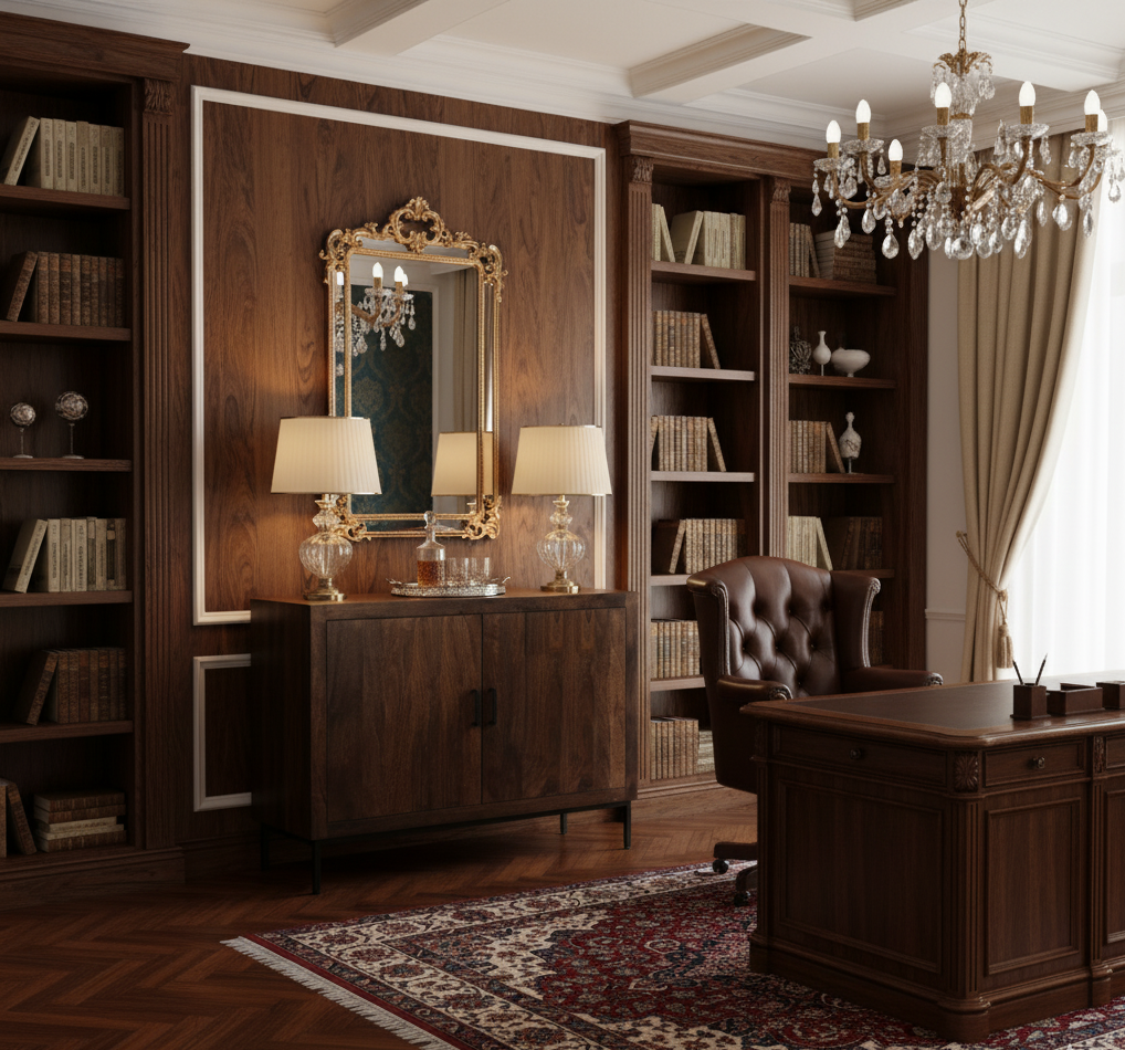 Elden Mango Wood 2 Door Cabinet