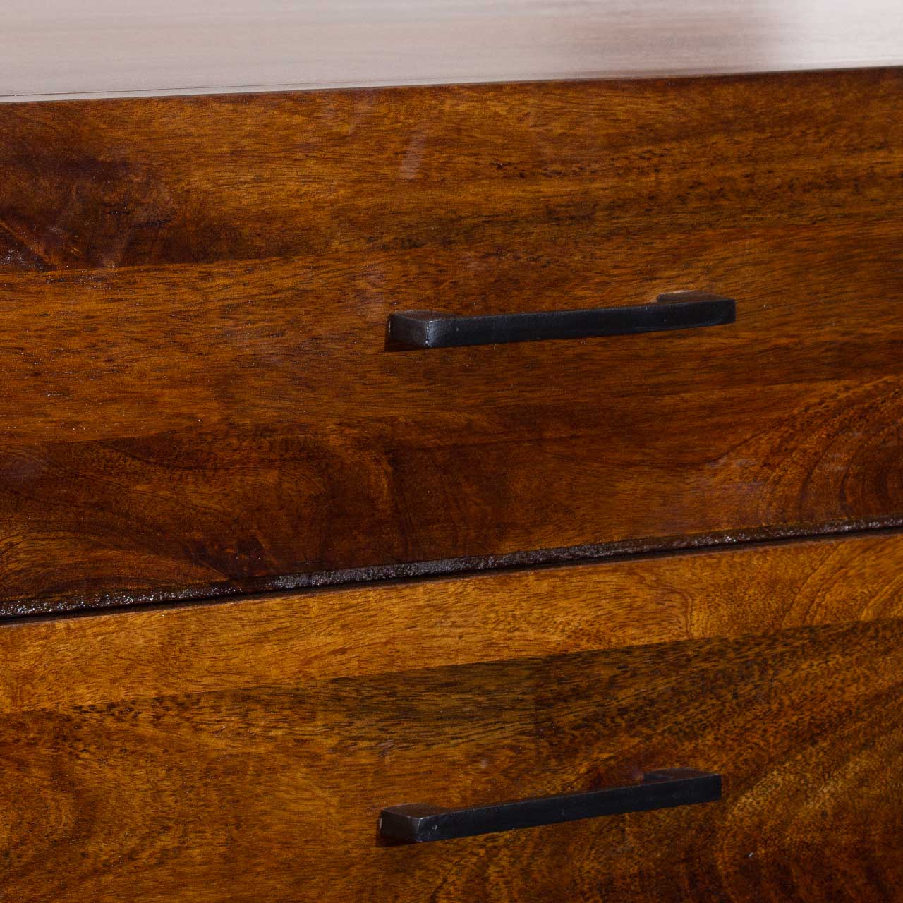 Evoke Mango Wood 6 Drawer Highboy